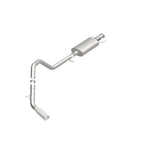 MagnaFlow 15-16 Ford Expedition V6 3.5L Cat-Back, SS, 4in Tip Single Psgr Side Exit - 19051