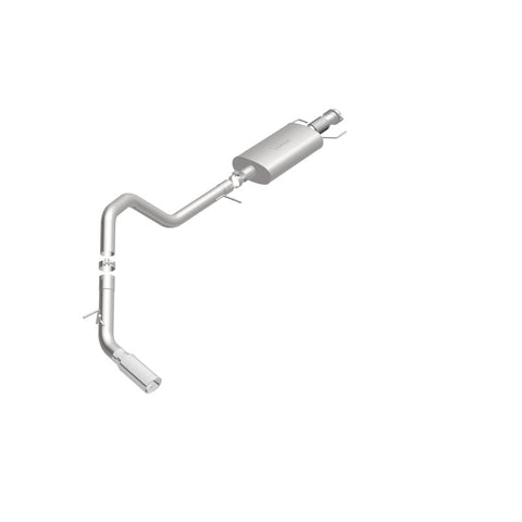 MagnaFlow 15-16 Ford Expedition V6 3.5L Cat-Back, SS, 4in Tip Single Psgr Side Exit - 19051