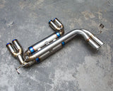 VR Performance 01-05 BMW M3 E46 Titanium Exhaust System- Quad Titanium Tips - VR-E46M3-170