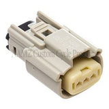 NAMZ 07-23 V-Twin FL Models Molex MX-150 3-Position Female Connector - Gray (72514-07GY) - NM-33471-0302