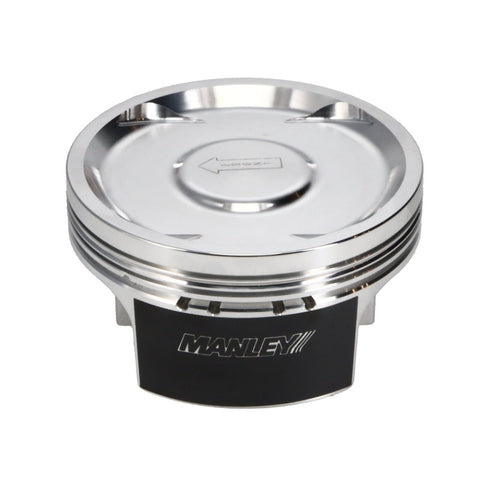 Manley 04+ Subaru WRX/STi (EJ257) 83mm Stroker 99.5mm STD Size Bore 8.5:1 Dish Platinum Piston Set - 632400CE-4