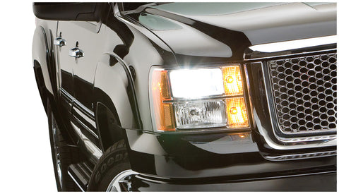 Bushwacker 07-14 GMC Sierra 2500 HD Fleetside OE Style Flares 4pc 78.0/78.7/97.6in Bed - Black - 40926-02