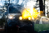 Rigid Industries 360-Series 9in LED Off-Road Spot Beam - Amber - 36522