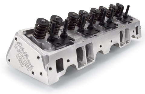 Edelbrock Cylinder Head E-Street SB Chevrolet 64cc (Complete Pair) - 5089