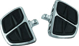 Kuryakyn Kinetic Mini Boards With Adapter Chrome - 7610