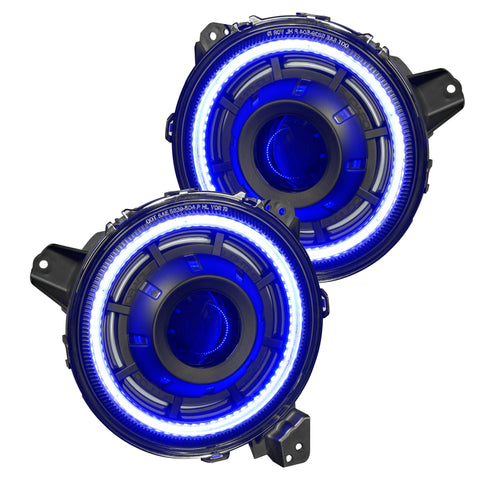 Oracle Oculus Bi-LED Projector Headlights for Jeep JL/Gladiator JT - w/ Simple Controller - 5839-504-B