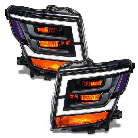 Oracle 21-22 Nissan Titan Demon Eye RGB Headlight Upgrade Kit - ColorSHIFT w/o Controller - 1464-334