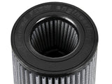 aFe MagnumFLOW Pro DRY S Universal Air Filter 3.5in F / 6in B / 4.5in T (Inv) / 9in H - 21-91005