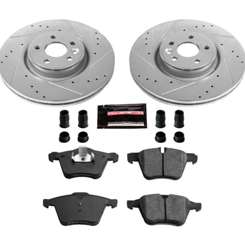 Power Stop 13-14 Volvo S60 Front Z23 Evolution Sport Brake Kit - K5978