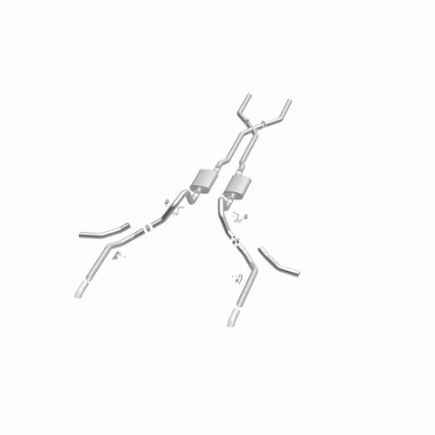 MagnaFlow 65-68 Chevy Impala All V8 Multiple Exit Options Crossmember-Back Perf Exhaust - 15165