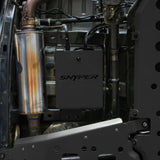 Westin/Snyper 07-17 Jeep Wrangler Evap Canister Skid Plate - Textured Black - 42-21035