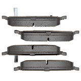 DFC 08-16 Volkswagen Routan Rear 4000 Hybridynamic Brake Pads - 4000-1719-00