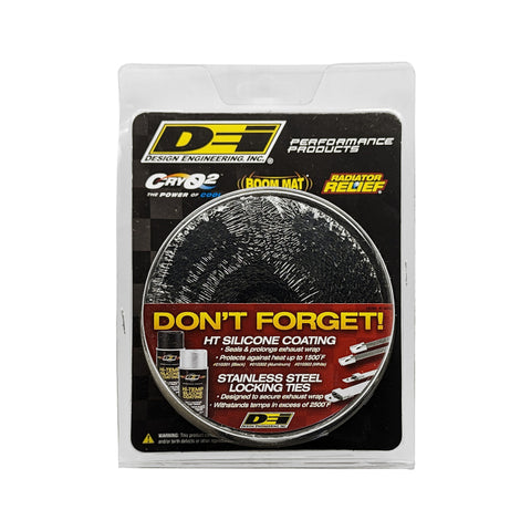 DEI Exhaust Wrap 2in x 25ft - Black - 10099