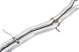 AWE Tuning Audi B9 S4 Track Edition Exhaust - Non-Resonated (Black 102mm Tips) - 3010-43048