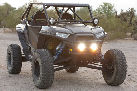 ARB Nacho 5.75in Offroad TM5 Amber White LED Light Set - TM522