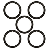 Ford Racing 21-22 Bronco Bead Lock Trim Ring Kit - Black - M-1021K-BLB