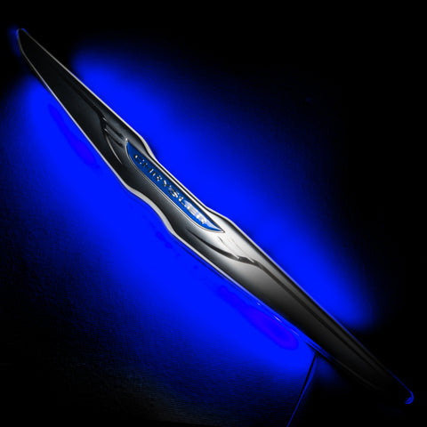 Oracle Chrysler Illuminated LED Sleek Wing - Dual Intensity - Blue - 3020-002