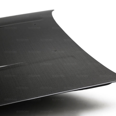Seibon 84-87 Toyota Corolla (AE86) DV Style Carbon Fiber Hood - HD8487TYAE86C-DV