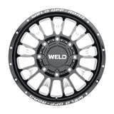 Weld Off-Road W121 20X8.25 Scorch Outer 8X210 ET-221 BS-3.92 Gloss Black MIL 154.3 - W12108293N39