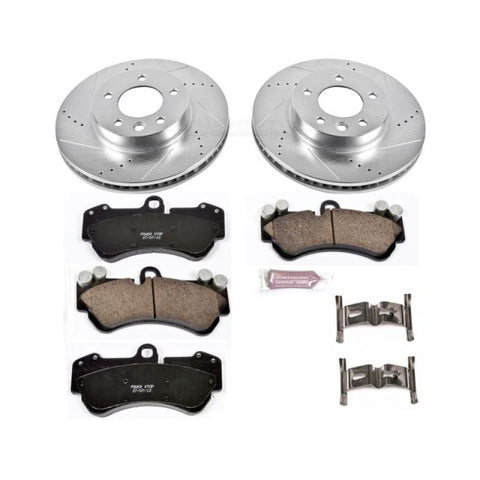 Power Stop 04-06 Porsche Cayenne Front Z23 Evolution Sport Brake Kit - K4554