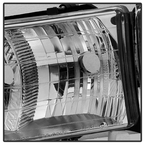 xTune Dodge Ram Sport Model Only 1999-2002 OEM Headlights Chrome HD-JH-DR99-SP-C - 9032165