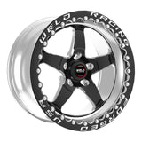 Weld S71 15x9.33 / 5x4.5 BP / 5.5in. BS Black Wheel (Medium Pad) - Black Single Beadlock MT - 71MB509A55F