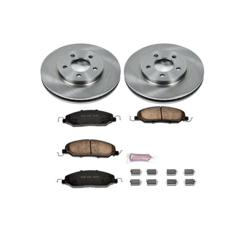 Power Stop 05-10 Ford Mustang Front Autospecialty Brake Kit - KOE1382