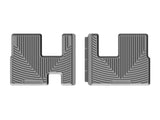WeatherTech 2014+ Toyota Highlander Rear 3rd Row Rubber Mats - Grey - W335GR