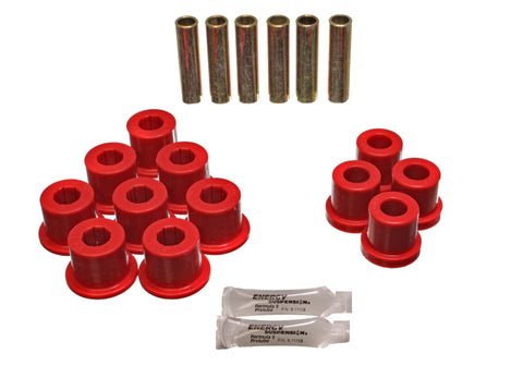 Energy Suspension Gm 2 & 4 X Rr Sprg Bush - Red - 3.2108R