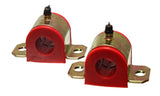 Energy Suspension 7/8in Rear Swaybar Bushing Set - Red - 5.5139R