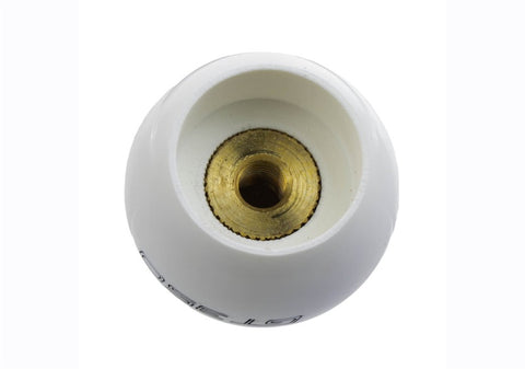 Ford Racing 15-19 Mustang GT350 White 6-Speed Shift Knob - M-7213-M8SW