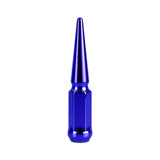 Mishimoto Mishimoto Steel Spiked Lug Nuts M14 x 1.5 32pc Set Blue - MMLG-SP1415-32BL