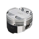 Manley Toyota 2JZGTE 94mm Stroke 87.00mm Bore -6cc Dish 10:1 CR Turbo Tuff Piston Set w/ Rings - 629310CE-6