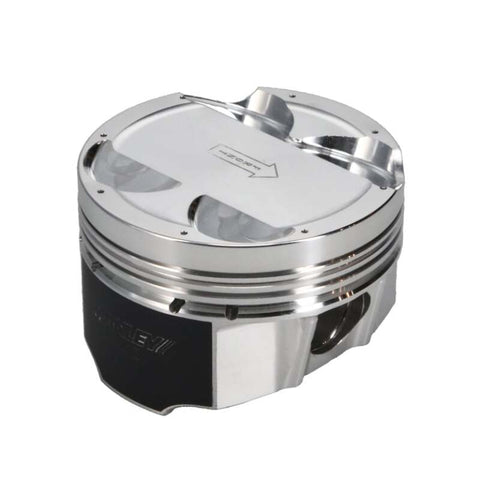 Manley Toyota 2JZGTE 94mm Stroke 87.00mm Bore -6cc Dish 10:1 CR Turbo Tuff Piston Set w/ Rings - 629310CE-6