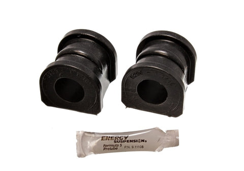 Energy Suspension 89-97 Ford Thunderbird / 89-97 Cougar Black 1-1/16in Front Sway Bar Bushing Set - 4.5137G