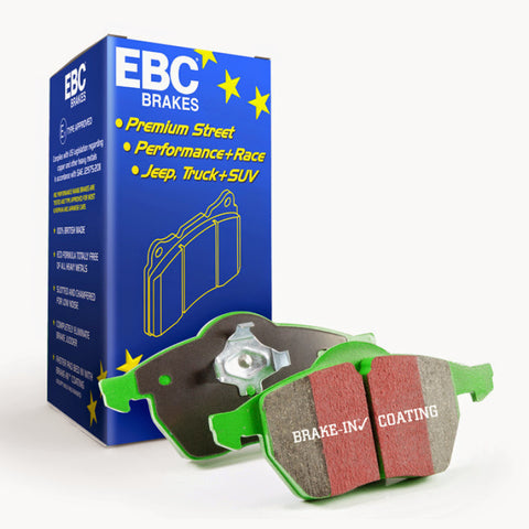 EBC 66-74 Lotus Elan 1.6 Greenstuff Rear Brake Pads - DP2145