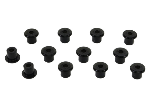 Whiteline 76-86 Jeep CJ7 Spring Eye Front/Rear and Shackle Bushing Kit - W72315