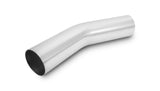 Vibrant 3in O.D. Universal Aluminum Tubing (30 degree Bend) - Polished - 2811
