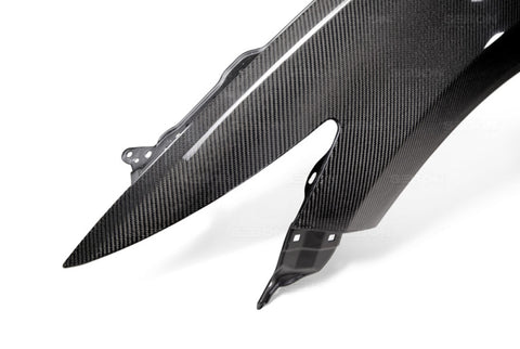 Seibon 14-15 Honda Civic 2 Door OE-Style Carbon Fiber Fenders - FF14HDCV2D