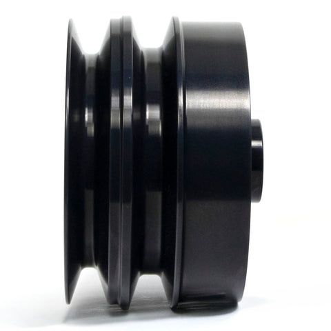 Fluidampr Ford 8BA Flat Head Wide Belt Harmonic Balancer - Ford Flathead V8 w/ Wide Belt Pulley - 550201