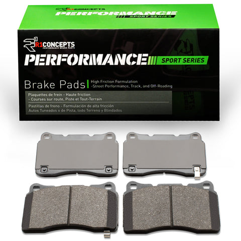 R1 10-16 Hyundai Genesis Coupe Front Performance Sport Brake Pads - 2115-1743-00