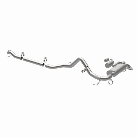 MagnaFlow 2021 Ford Bronco Overland Series Cat-Back Exhaust w/ Single Straight Driver Exit- No Tip - 19559