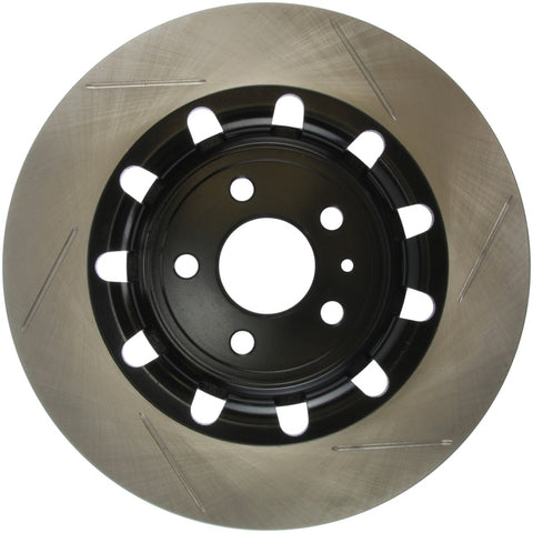 StopTech 2013-2016 Ford Taurus SHO Front Right Slotted Rotor - 126.65136SR