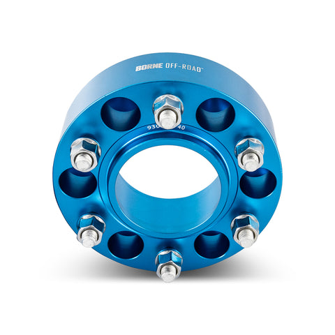 Borne Off-Road Wheel Spacers 5x150 110.1 50 M14 Blue - BNWS-010-500BL