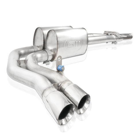Stainless Works Chevy Silverado/GMC Sierra 2007-16 5.3L/6.2L Exhaust Before Passenger Rear Tire Exit - CT14CBFTY