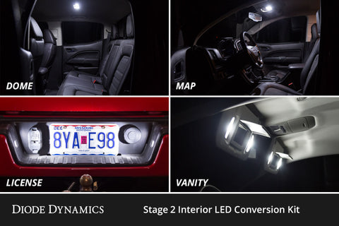 Diode Dynamics 07-13 Chevrolet Avalanche Interior LED Kit Cool White Stage 1 - DD0563