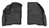 Husky Liners 10-19 Ford Taurus / 09-16 Lincoln MKS X-act Contour Series Front Floor Liners - Black - 55621