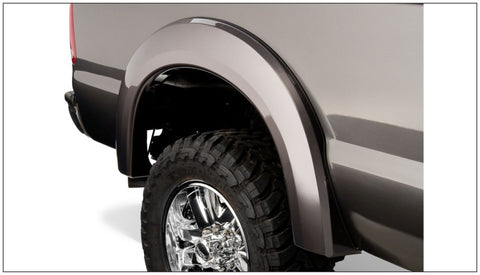Bushwacker 99-07 Ford F-250 Super Duty Styleside Extend-A-Fender Style Flares 4pc - Black - 20928-02