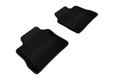3D MAXpider 2010-2016 Porsche Panamera Kagu 2nd Row Floormats - Black - L1PO00621509