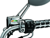 Kuryakyn LED Battery Gauge Universal Chrome - 4219